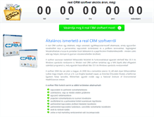 Tablet Screenshot of crmszoftver.incendo.hu