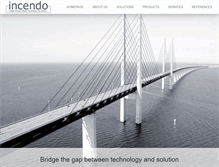 Tablet Screenshot of incendo.hr
